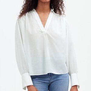 Madewell Easy Long-Sleeve Popover Shirt